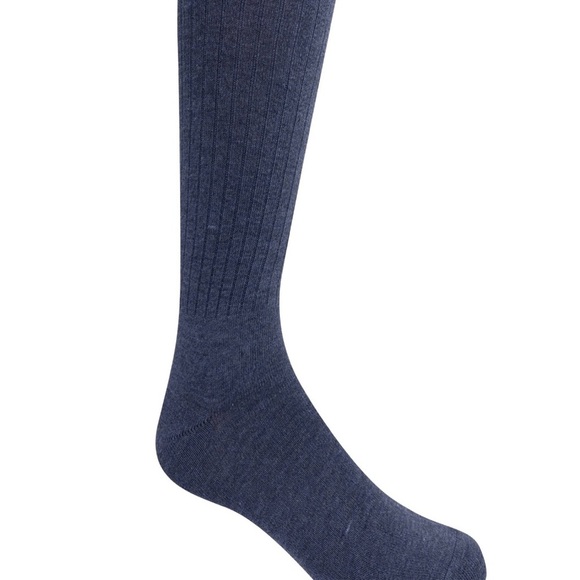 Chaps Classic Dress Ribbed Crew Socks 3-Pair Pack - Picture 2 of 5